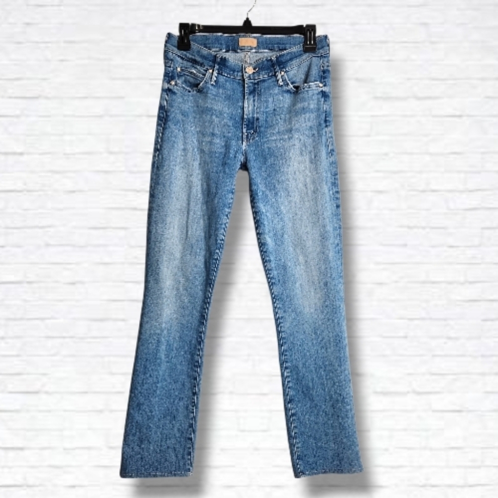 MOTHER Rascal Ankle Snippet Jean in Well Played Size 27